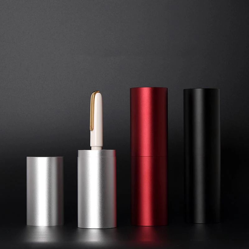 Luxury Stainless Steel Fountain Pen with Gold Accents 2 Luxury Stainless Steel Fountain Pen with Gold Accents - Image 2