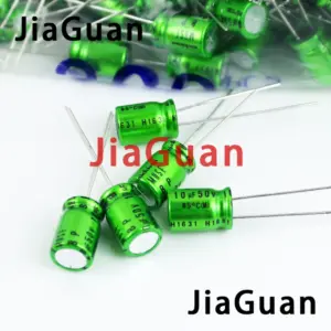 20-Pack 10µF 50V Nichicon MUSE BP Capacitors