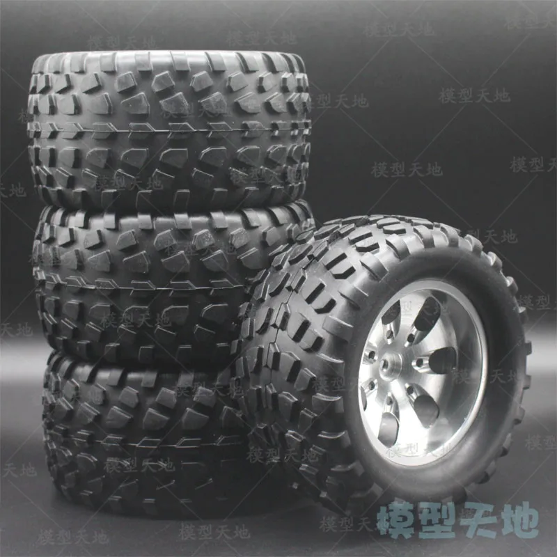 RC Alloy Wheels Set for 1:10 Scale Vehicles 8 RC Alloy Wheels Set for 1:10 Scale Vehicles - Image 8