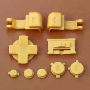 Vibrant Replacement Buttons Set for GBA SP 19 S38361076095245309872973fef222bb9f