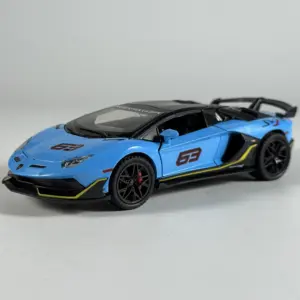 Red Lamborghini Aventador SVJ 63 Diecast Model 16 S383cc1c7ef4b48bd818ed04326dc355fh