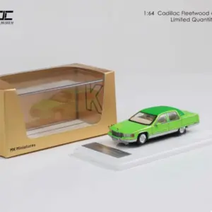 Vibrant Lime Green 1:64 Cadillac Diecast Model 8 S38721e211d4842a7a272597fc11037cbE