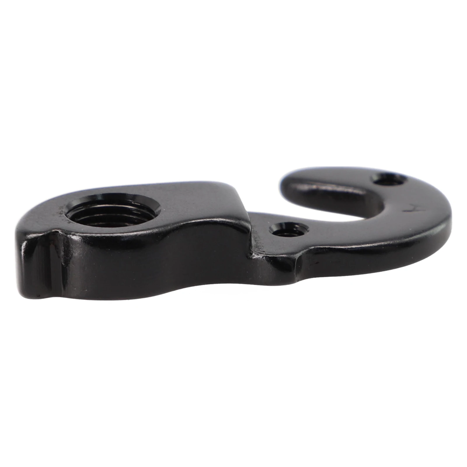 Black Aluminum Derailleur Hanger Tail Hook for Compatibility 6 Black Aluminum Derailleur Hanger Tail Hook for Compatibility - Image 6