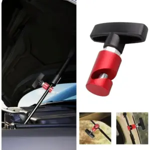 Universal Car Hood Support Rod in Black or Red