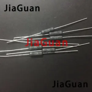 10-Pack 3W 300Ω Axial Resistors with ±0.5% Tolerance