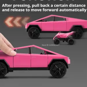 1:32 Scale Diecast Pickup Truck with Lights 13 S39f7fda8a3ca4633b6702d5415831a14V