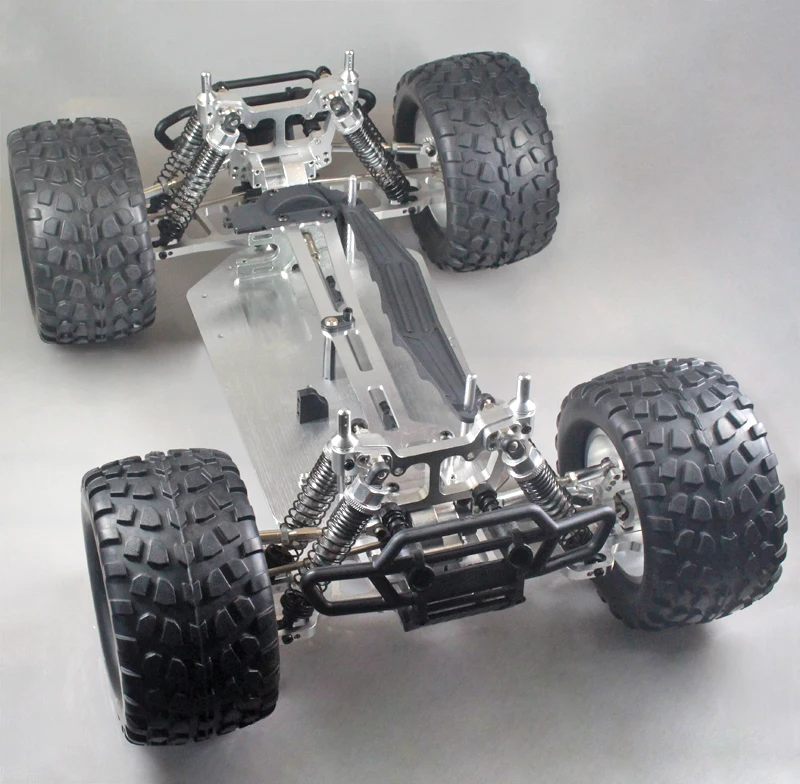 Blue 1/10 Scale Metal RC Frame for Off-Road Vehicles 8 Blue 1/10 Scale Metal RC Frame for Off-Road Vehicles - Image 8