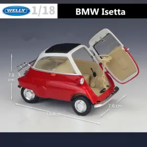 WELLY 1:18 BMW Isetta Alloy Car Model 13 S3a31e0c17da14318bbf1749aa1bf74e3M