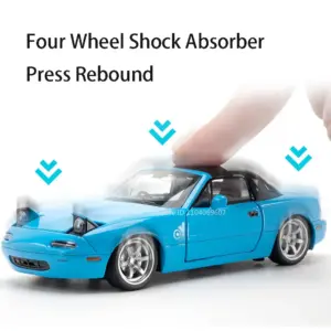 1:32 Mazda MX-5 Model Car with Lights 11 S3a330960964348d2b12af4fb3bea9480C