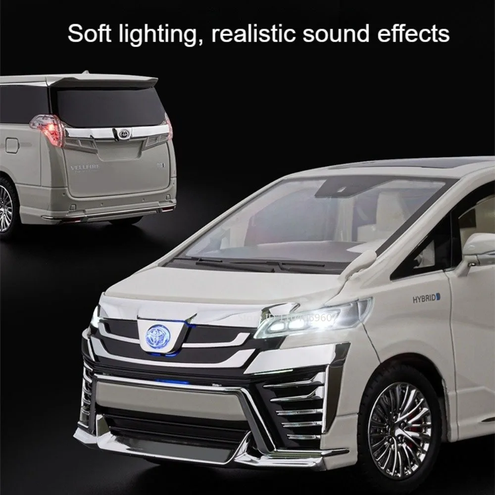 1:18 Scale Toyota Model Car with Lights 3 1:18 Scale Toyota Model Car with Lights - Image 3