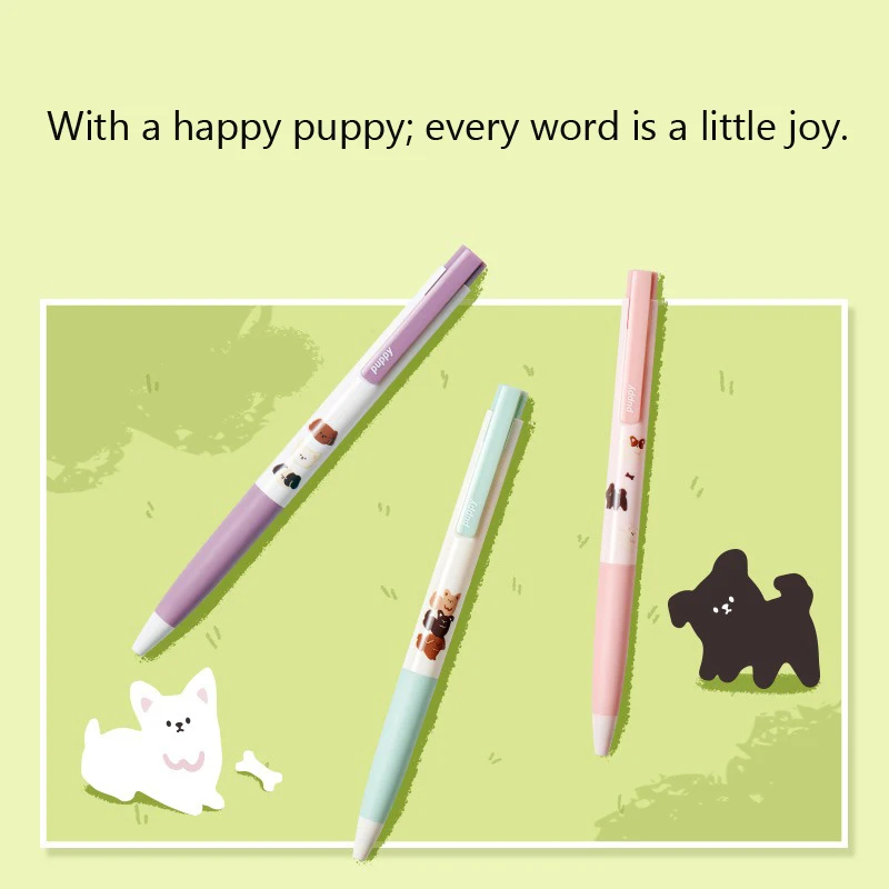 KACO K7 Gel Pen Set with Animal Designs 3 KACO K7 Gel Pen Set with Animal Designs - Image 3