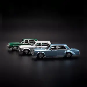 Mercedes-Benz S-Class 300SEL W109 Model in Blue