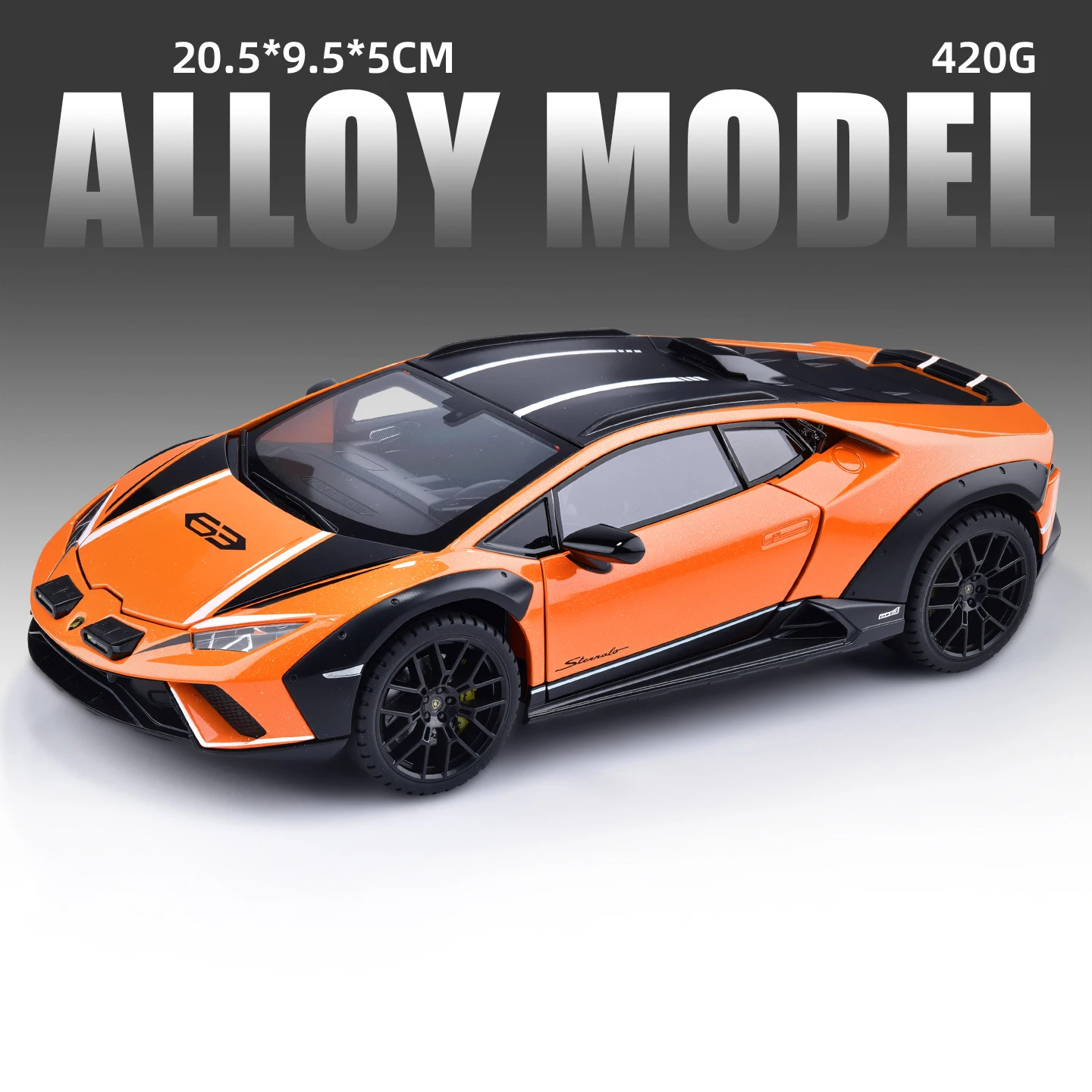1:24 Lamborghini Huracan Sterrato Scale Diecast Model 7 1:24 Lamborghini Huracan Sterrato Scale Diecast Model - Image 7