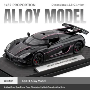1:32 Koenigsegg One:1 Diecast Model Car 16 S3e87a81e8daf4b89b990b1728d1b16276