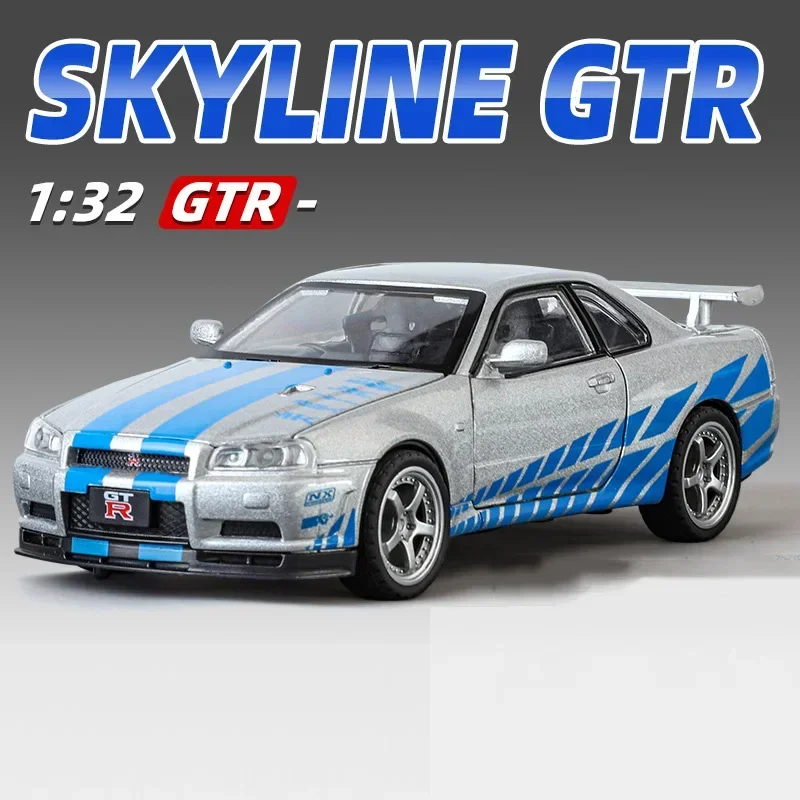 Nissan GT-R Skyline 1:32 Scale Model Car 7 Nissan GT-R Skyline 1:32 Scale Model Car - Image 7