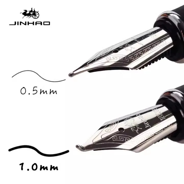 Jinhao X750 0.5mm Gold-Plated Fountain Pen 5 Jinhao X750 0.5mm Gold-Plated Fountain Pen - Image 5