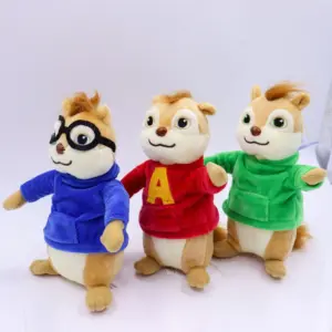 Alvin and the Chipmunks Plush Toy Set (18 cm) 7 S419d2dbd3b16455090600b034b67f1dfX