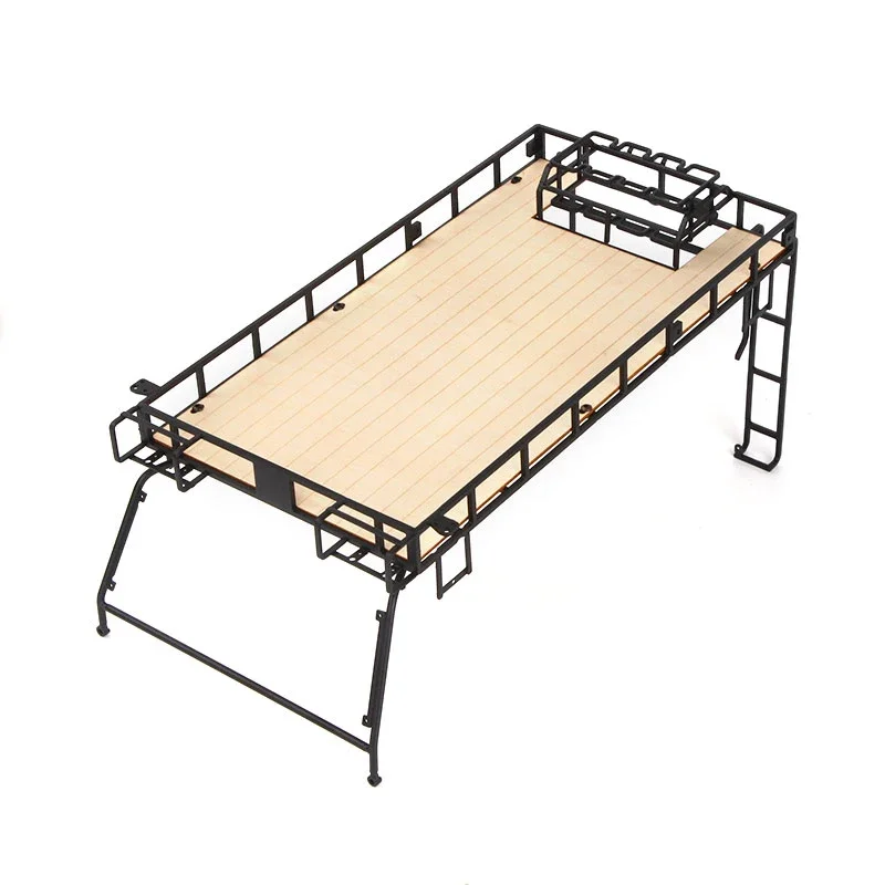 RC 1/10 Scale Metal Roof Luggage Rack for Off-Road Vehicles 8 RC 1/10 Scale Metal Roof Luggage Rack for Off-Road Vehicles - Image 8