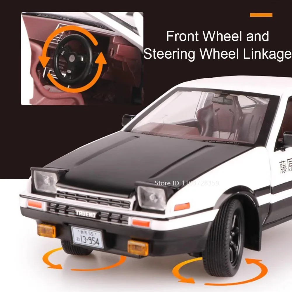 1:20 Scale AE86 Diecast Car Collectible 4 1:20 Scale AE86 Diecast Car Collectible - Image 4