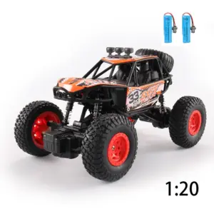 Rugged 1:20 Off-Road RC Car with LED Lights 16 S44842fd966b8478dbc02dd632efde358B