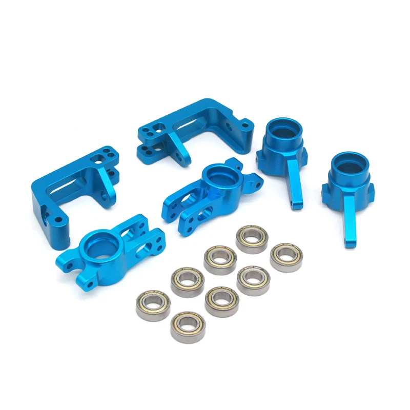 Blue Aluminum RC Parts Set for 4WD Models 6 Blue Aluminum RC Parts Set for 4WD Models - Image 6
