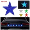 Colorful Reflective Star Stickers for Vehicles