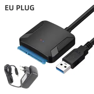 USB 3.0 to SATA III Drive Adapter for 2.5" & 3.5" 15 S45edc744a60e4644a18f83e5b6eadd1c2