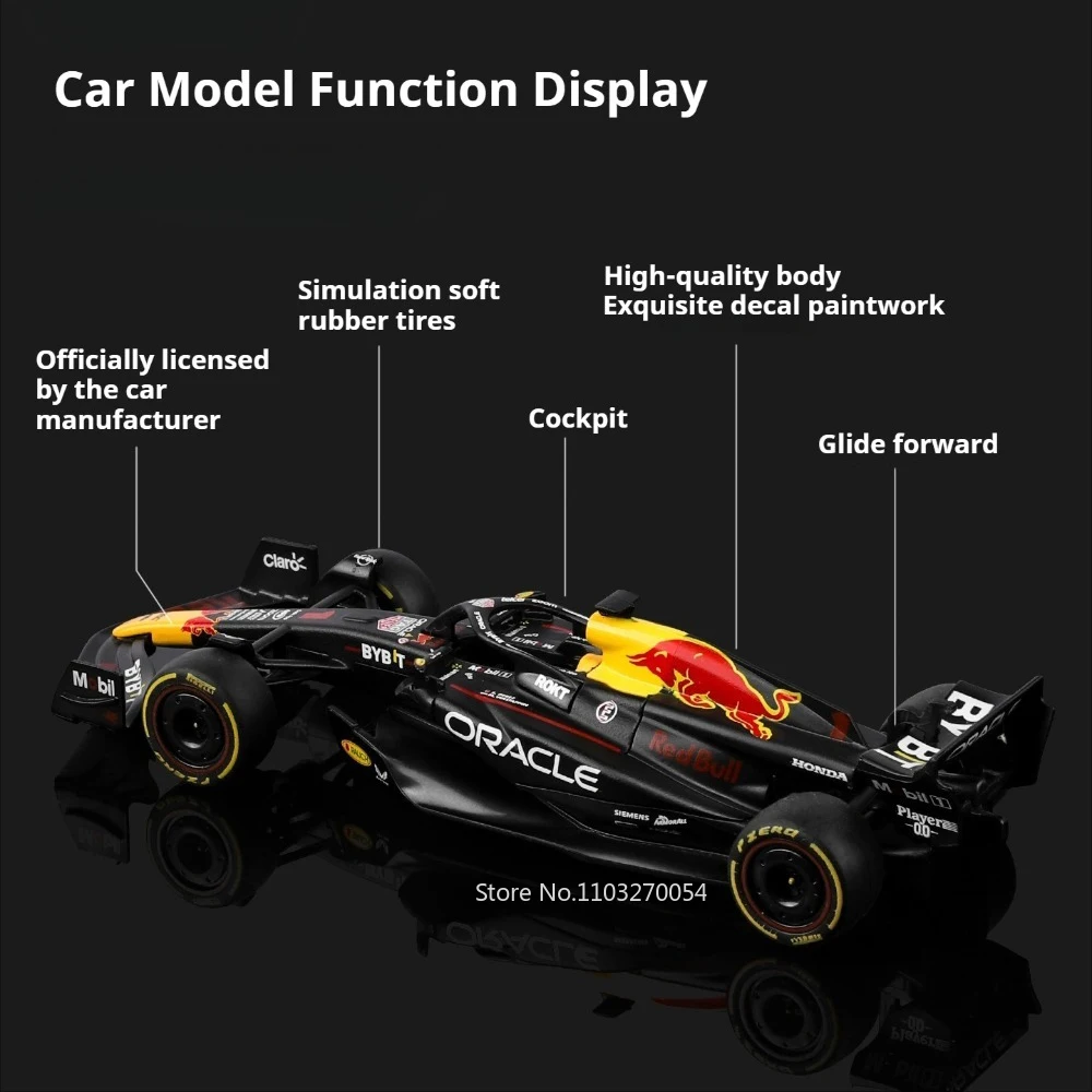 Verstappen F1 RB19 Diecast Miniature Model 6 Verstappen F1 RB19 Diecast Miniature Model - Image 6