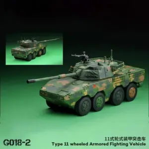 Type 11 Wheeled Military Vehicle Model 1:64