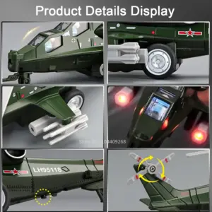 25cm CAIC Z-10 Military Helicopter Model 12 S46a6cc75a69c40108cbc9e2df0e896a2g