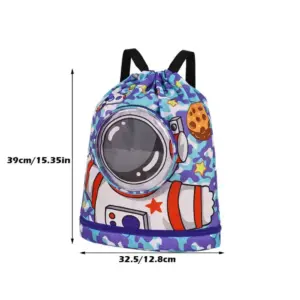 Children's Swimming Bag Wet Dry Sseparation Waterproof Toiletry Storage Bag Sports Portable Cute Beach Backpack for Boys Girls 13 S47053ddc0d5449baad9a1daa0ee32e098