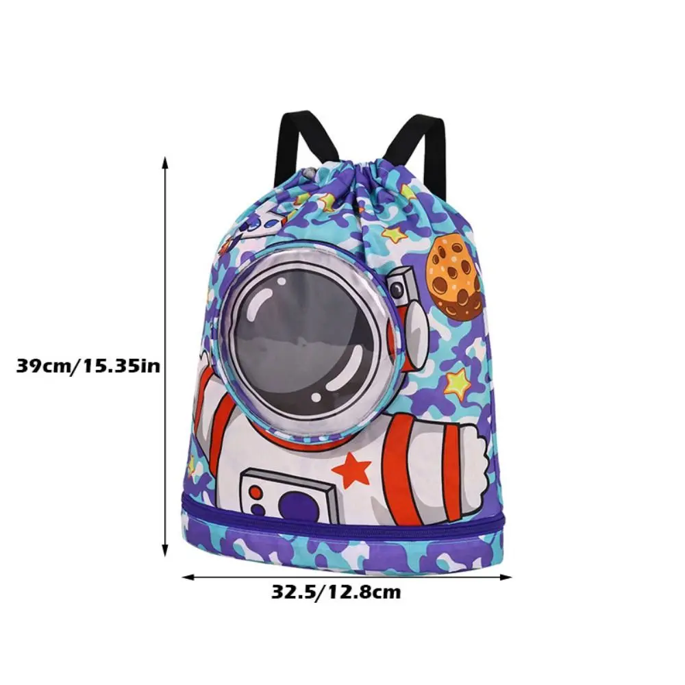 Children's Swimming Bag Wet Dry Sseparation Waterproof Toiletry Storage Bag Sports Portable Cute Beach Backpack for Boys Girls 6 Children's Swimming Bag Wet Dry Sseparation Waterproof Toiletry Storage Bag Sports Portable Cute Beach Backpack for Boys Girls - Image 6