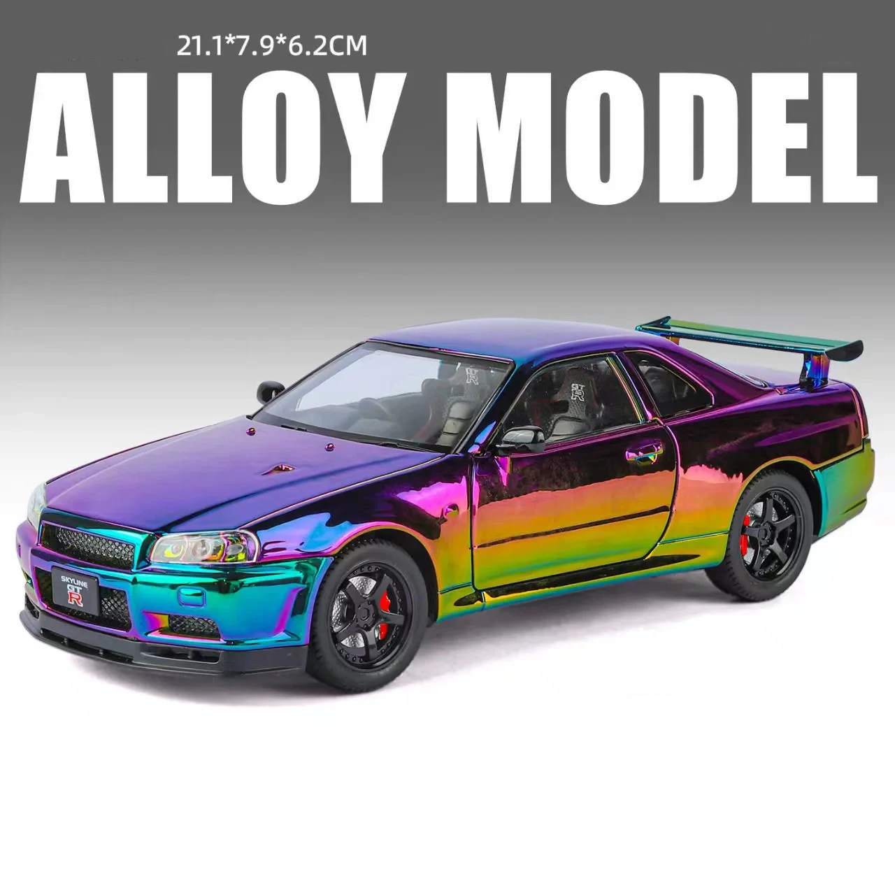 1:24 Scale Supercar Model with Sound and Light Effects 7 1:24 Scale Supercar Model with Sound and Light Effects - Image 7