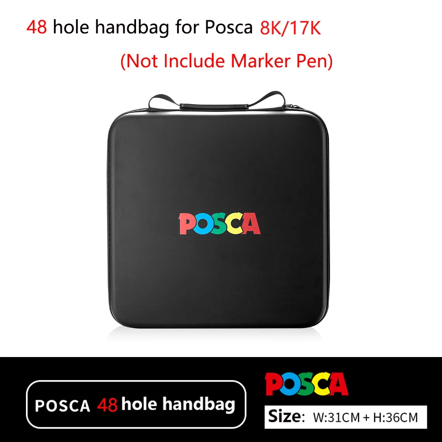 POSCA Marker Storage Bag with 138 Holes 10 POSCA Marker Storage Bag with 138 Holes - Image 10