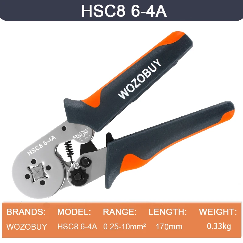 Ferrule Crimping Tool HSC8 for Electrical Work 8 Ferrule Crimping Tool HSC8 for Electrical Work - Image 8