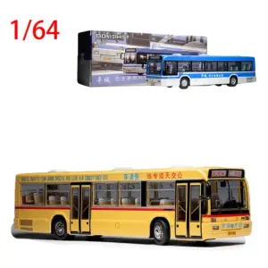 Beijing 808 City Bus Diecast Model 1/64 Scale