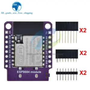 Purple ESP Development Board for Wi-Fi Bluetooth 10 S494420e1d2e94391b2a32f3ba9d44301M