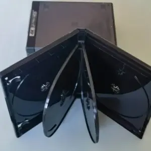 4K UHD Plastic Disc Storage Cases Set of Five 3 S4968c878c6f444b4836391a0a9034ca2v