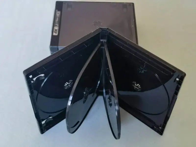 4K UHD Plastic Disc Storage Cases Set of Five 2 4K UHD Plastic Disc Storage Cases Set of Five - Image 2