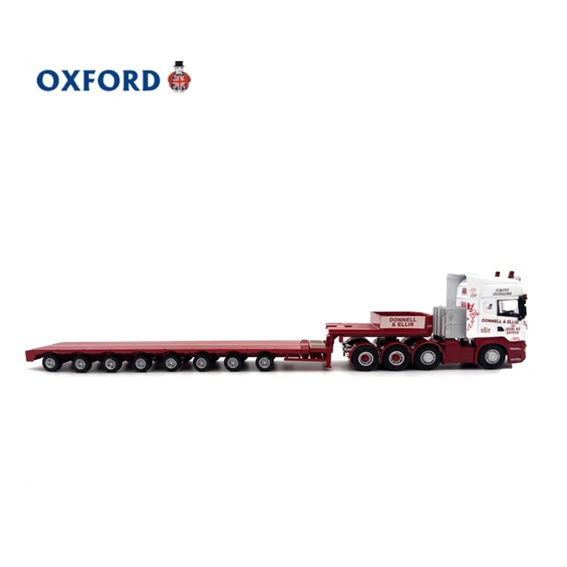 OXFORD Diecast 1:76 Scale R580 Multi Axle Semi Trailer Alloy Car Model Finished Product Simulation Toy Collection Static Model 5 OXFORD Diecast 1:76 Scale R580 Multi Axle Semi Trailer Alloy Car Model Finished Product Simulation Toy Collection Static Model - Image 5