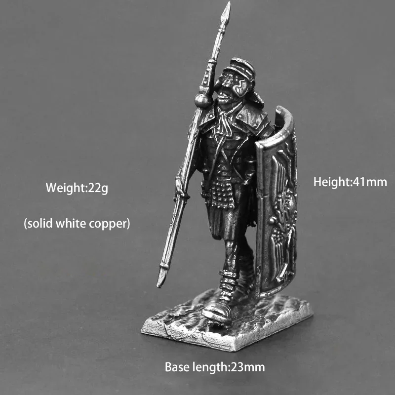 Roman Legion Copper Soldier Miniature Display 7 Roman Legion Copper Soldier Miniature Display - Image 7