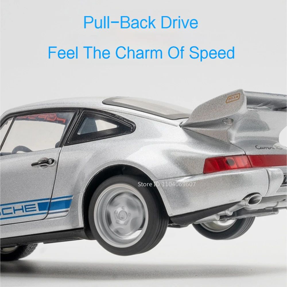 1:24 Scale Miniature Sports Car Model with Sound 2 1:24 Scale Miniature Sports Car Model with Sound - Image 2