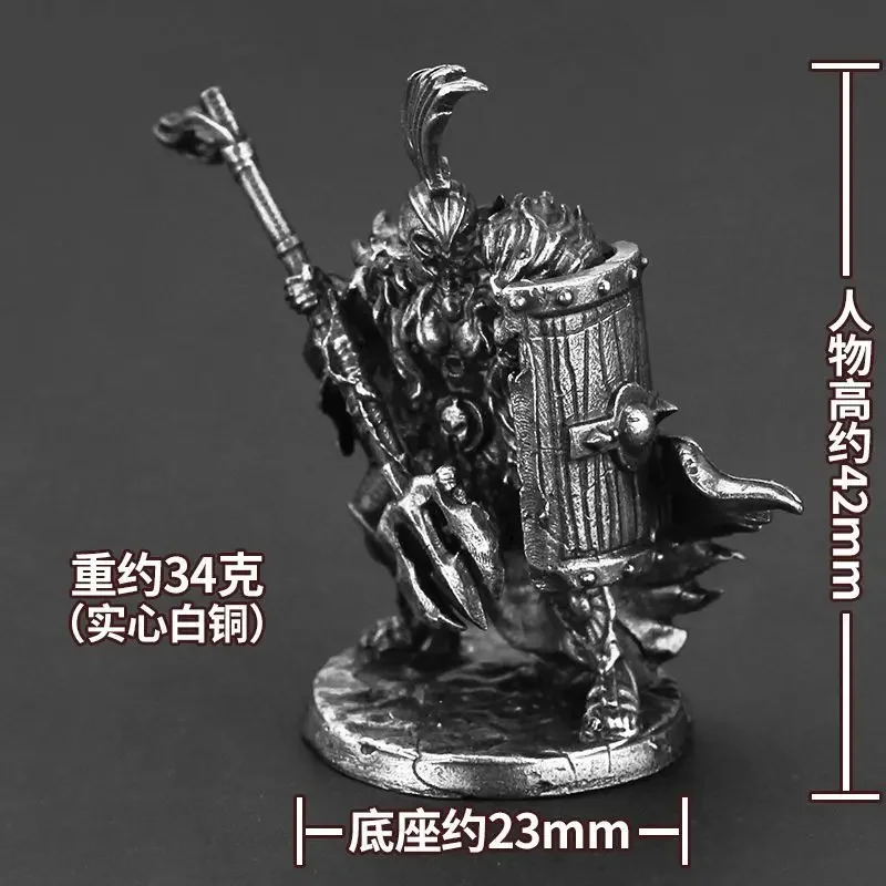 Vintage Copper Spartan Dwarf Figurine for Collectors 6 Vintage Copper Spartan Dwarf Figurine for Collectors - Image 6