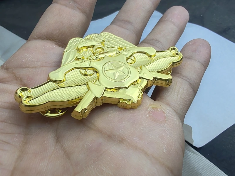 Gold US Navy Master/Officer Badge 4 Gold US Navy Master/Officer Badge - Image 4