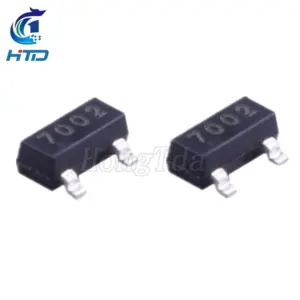 100-Pack 2N7002 N-Channel MOSFETs SOT-23
