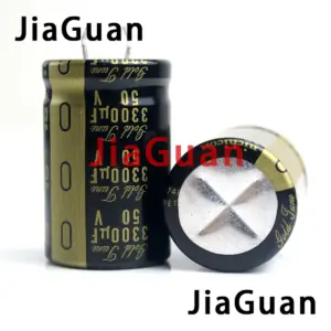 Set of 2 Nichicon 3300μF 50V Capacitors