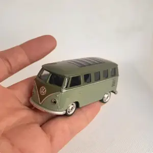 Vintage VW T1 Iron Bottom Diecast Model 1:64 Scale 11 S4ee9bfd14479425b8369cdfb94eb57960