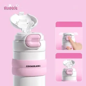 Bunny-Themed 316 Stainless Steel Water Bottle 12 S4f05813d88664fd285608b1bd31c696dH