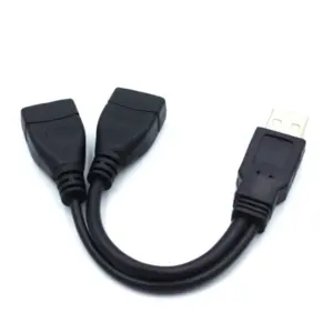 USB 2.0 Double Splitter Cable 15/30cm 9 S4fb14f377f3f45558439fe29748e7612L