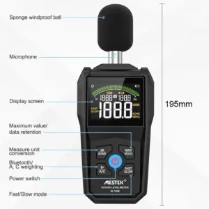 Digital Sound Level Meter SL720B for Precise Noise Measurement 10 S4fcdaadb5703476cbf14a8004a806dbd9